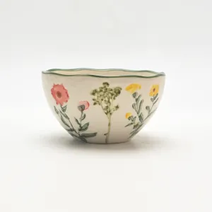 Country-Style Floral Bowl-3