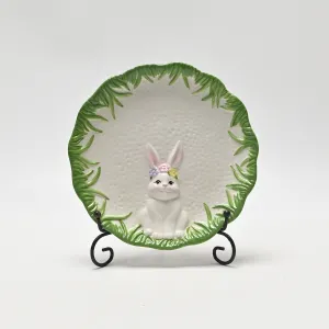 Spring Bunny Plate
