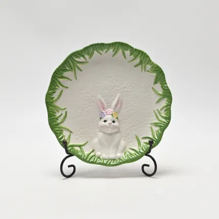 Spring Bunny Plate