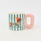 Striped Dog Mug – Dachshund