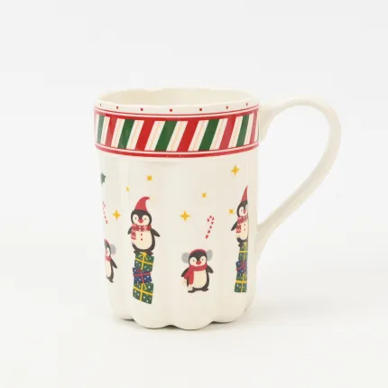 Christmas Wonderland Mug–Penguin