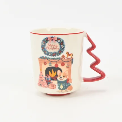 Cozy Dog Mug-Corgi