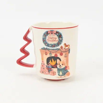 Cozy Dog Mug-Corgi