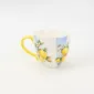 Striped Orchard Mug-Lemon