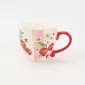 Striped Orchard Mug-Strawberry