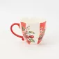 Striped Orchard Mug-Cherry