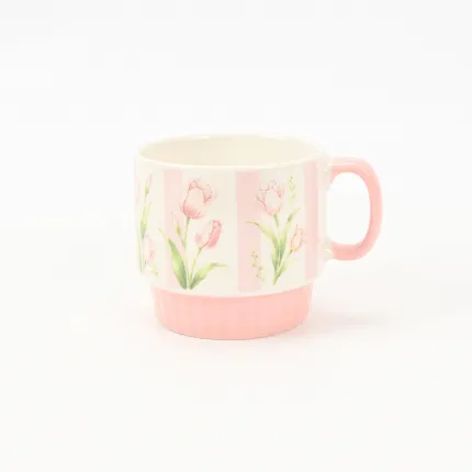 Blossoming Orchard Mug-Tulips