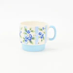 Blossoming Orchard Mug-Blueberry