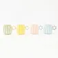 Candy Stripe Mug-Blue