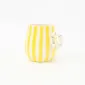 Candy Stripe Mug-Yellow