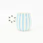 Candy Stripe Mug-Blue