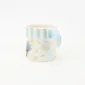 Striped Floral Mug-Forget-Me-Not