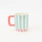 Color-Block Striped Mug-1