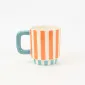 Color-Block Striped Mug-2