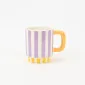 Color-Block Striped Mug-4