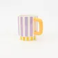 Color-Block Striped Mug-4