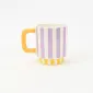 Color-Block Striped Mug-4
