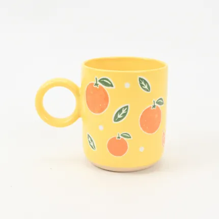 Sweet Orchard Mug-Orange