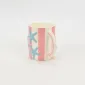 Coastal Striped Mug-Starfish