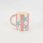 Coastal Striped Mug-Starfish