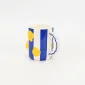 Coastal Striped Mug-Seashell
