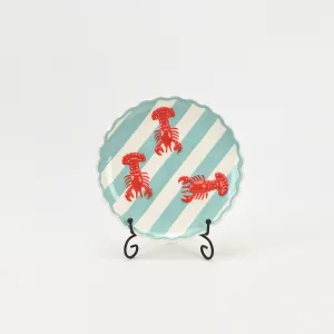 Coastal Striped Lobster Plate