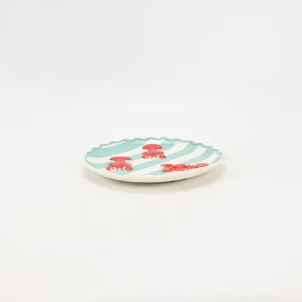 Coastal Striped Lobster Plate