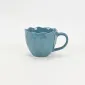 Color petal Mug-Teal Green