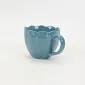 Color petal Mug-Teal Green
