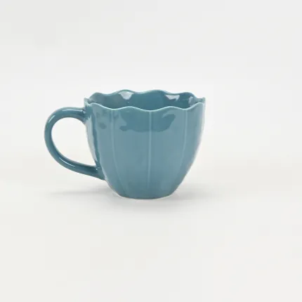 Color petal Mug-Teal Green