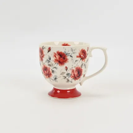 Romantic Garden Mug-Rose