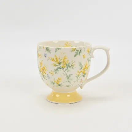 Romantic Garden Mug-Mimosa