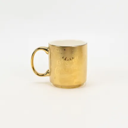 Golden Christmas Mug-1