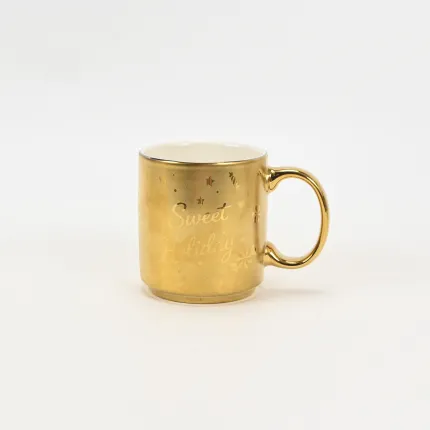 Golden Christmas Mug-2