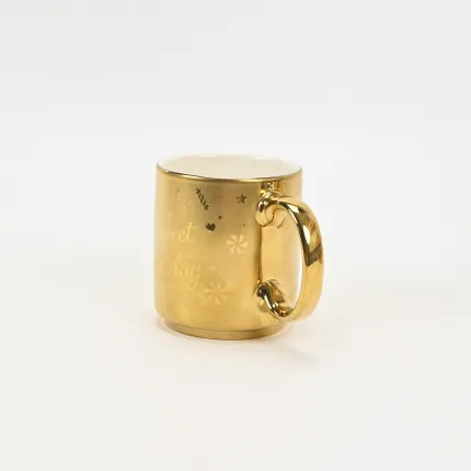 Golden Christmas Mug-2
