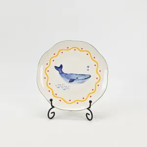 Ocean Whale Plate