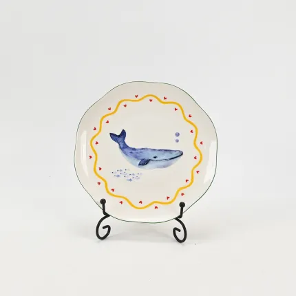 Ocean Whale Plate