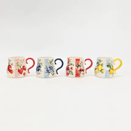 Fruit Garden Mug-Strawberry