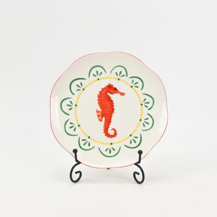 Happy Seahorse Plate