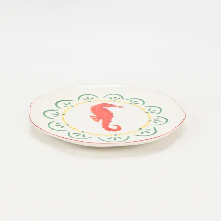 Happy Seahorse Plate