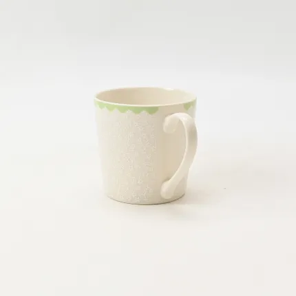 Ivory Floral Mug-2