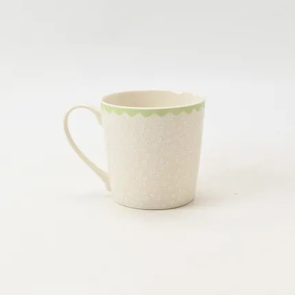 Ivory Floral Mug-2