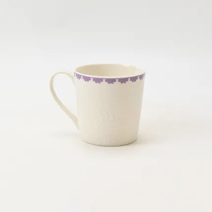 Ivory Floral Mug-3