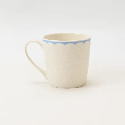 Ivory Floral Mug-4