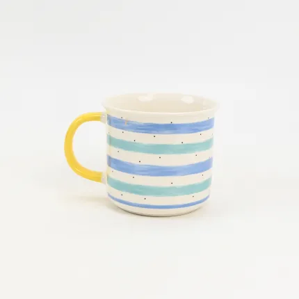 Colorful Striped Mug-1