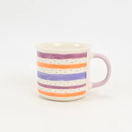 Colorful Striped Mug-2