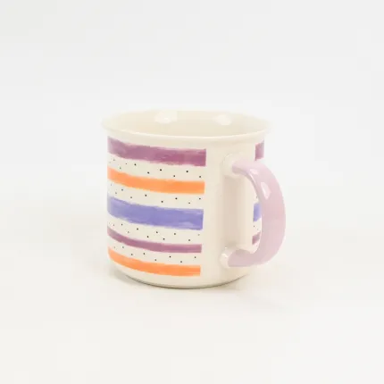 Colorful Striped Mug-2
