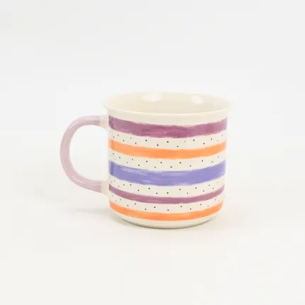 Colorful Striped Mug-2