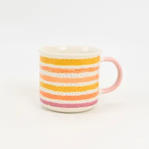 Colorful Striped Mug-4