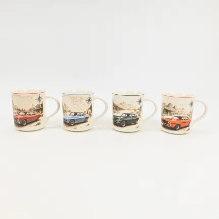 Vintage Car Adventure Mug-3